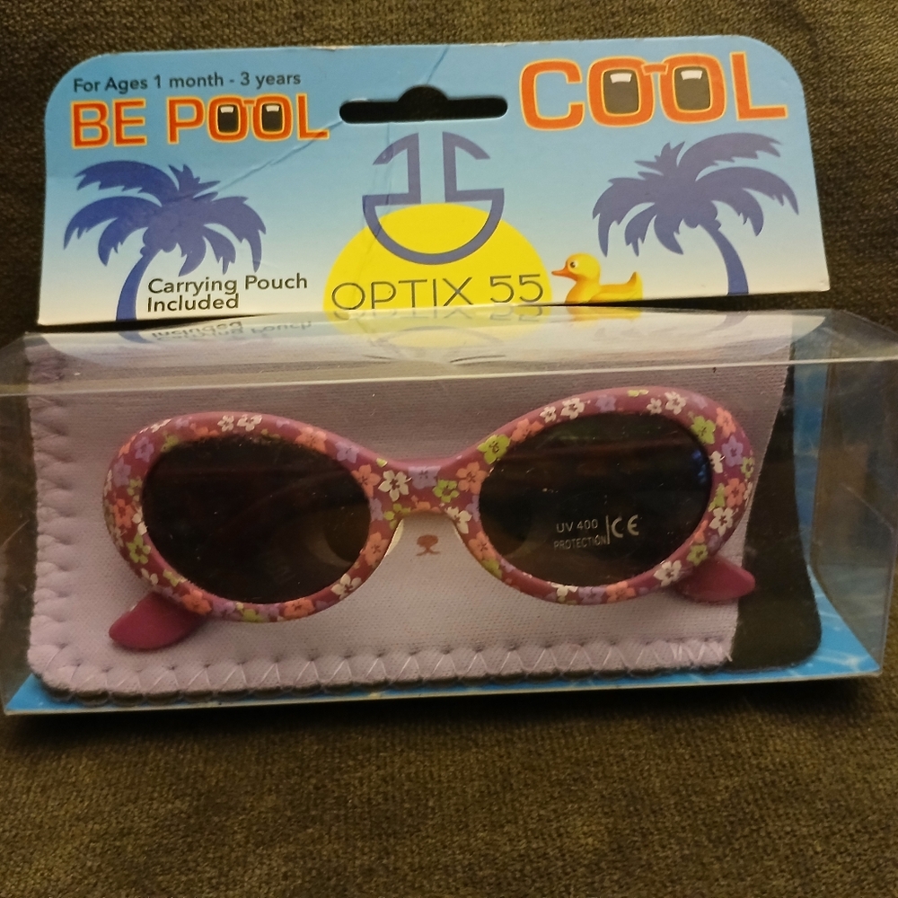 Optix 55 Sun Collection Purple Baby Sunglasses
